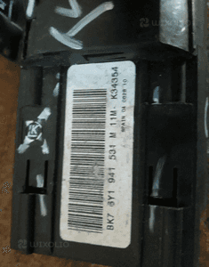 PRZEŁĄCZNIK WŁĄCZNIK ŚWIATEŁ SKODA FABIA I 1 6Y1941531M 4