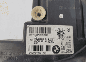 BMW 1 F20 Lampa przednia H7 Lewa - 13494 8