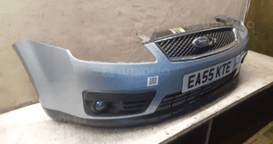 Zderzak przód przedni do ford focus c-max halogeny grill Z3 błękitny 4