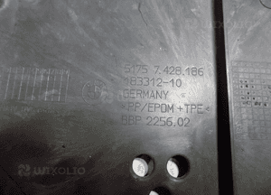 Bmw 3 G20 G21 330e osłona podwozia prawa tył 7428186 3