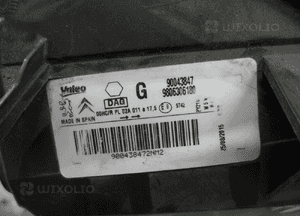 Berlingo iii lift 12- partner idealna lampa przednia lewa lewy przód 7