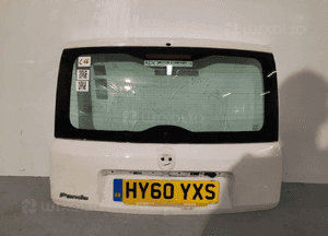 } KLAPA TYŁ TYLNA BAGAŻNIKA DO FIAT PANDA 268/A BIAŁA 1