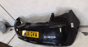 } ZDERZAK TYŁ TYLNY DO RENAULT CLIO III 3 NV676 CZARNY 3D 3 DRZWI  HB 3