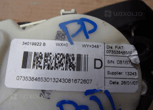 Fiat bravo ii pas bezpieczeństwa prawa 7353846530 2