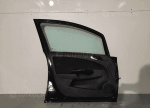 Drzwi przód przednie lewe do opel corsa d 5D 5 drzwi hb Z20R czarne 7