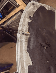 Maska pokrywa silnika peugeot 307 lift ezr 4