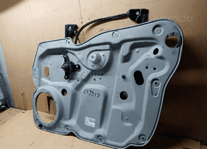 Mechanizm podnośnik szyby lewy przód manualny VW Caddy III 2K1837752AS 1T0837756F 3