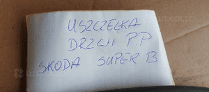 Uszczelka drzwi prawy przód przednia prawa Skoda Superb I 3B0867366L 7