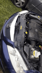 Mazda 6 02-07 Maska lampa zderzak pas atrapa 25E 7