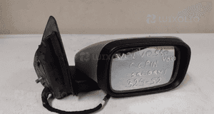 Lusterko elektryczne prawe volvo S40/V50 migacz 6PIN  srebrny  329-52 2