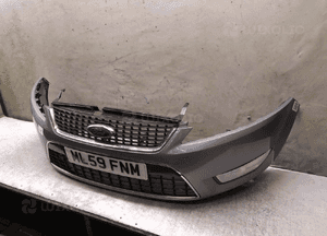 Zderzak przód przedni do ford mondeo MK4 iv 76 srebrny halogeny 2