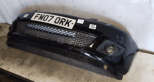Zderzak przód przedni ford fiesta MK.6 6 vi D2 czarny lift fl halogeny 3