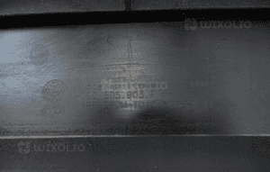 Vw up lift 2016- spoiler dokładka listwa zderzaka przód 1S0805903F 8
