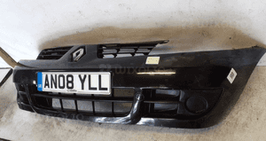 Zderzak przód przedni do renault clio ii 2 campus NV676 czarny 3