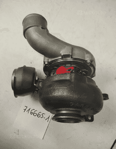 Turbosprężarka GARRETT Alfa Romeo Fiat Stilo Lancia Lybra 1.9 JTD 126/140 KM 716665-1 4