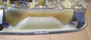 Lampka oświetlenie kabiny podsufitki Citroen C5 III 9680713880 5