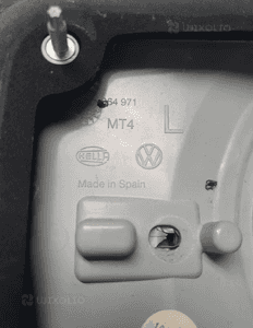 BLENDA KLAPY TYŁ TYLNA SREBRNA LA7W 964981 VW SHARAN 1 I LIFT 00-10 9