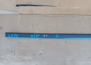 Listwa drzwi prawych prawa Audi A3 8P 3D LX7Z 2