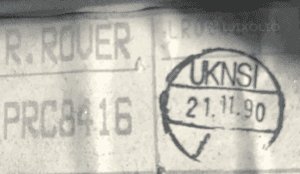 Licznik RHD wersja angielska MPH PRC8416 Range Rover Classic 5