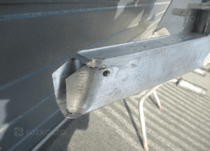 Belka przednia przód zderzaka absorber belka dolna tesla 3 2017 17