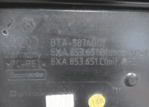 GRILL GRIL ATRAPA AUDI A1 LIFT 8XA 2014-2018 rok 17