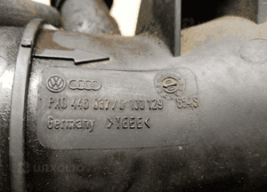 Przewód wąż rura intercoolera VW Golf IV 1.9 TDI 1J0129654S 038103493AB 8