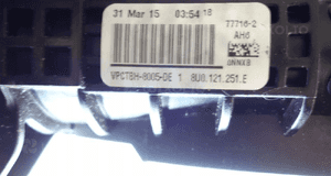 Chłodnica wody audi RSQ3 Q3 8U0 8U0121251E 5