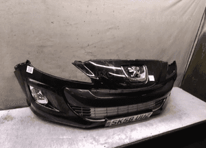Zderzak przód przedni do peugeot 308 ktvd ktv czarny halogeny 3
