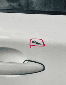 Drzwi prawy przod prawe przednie bmw 1 E87 A300 5