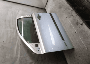 Drzwi przód przednie lewe do opel astra h 3 iii 5D Z157 srebrny 3