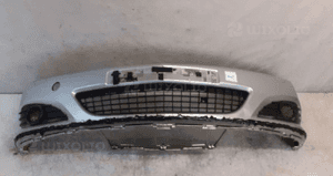 Zderzak przód przedni do opel astra h 3 iii gtc + halogeny kod kolor Z157 srebrny xenon 1