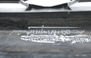 Honda jazz iv 2013- atrapa kratka środkowa zderzaka przód 71102-TAR-G0 6