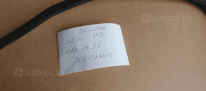 Uszczelka drzwi prawy przód przednia prawa Audi A4 B6 8E0831721B 7