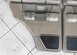 Boczki drzwi beżowe komplet land rover discovery 2 ii 3