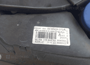 Citroen C5 II 04-08 lampa przód przednia prawa lewa xenon 2