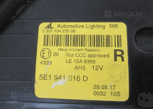 Lampa przód przednia prawa skoda octavia 3 iii lift full led 2016-2019 rok 15