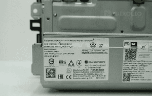 Ekran wyświetlacz radio bluetooth vw golf viii 5H0 5