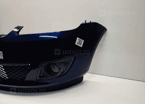 Zderzak przód przedni ford fiesta vi MK.6 lift fl C6 niebieski halogeny 4