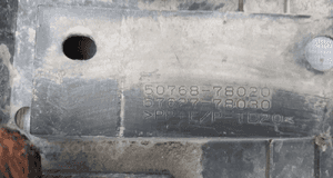 Płyta pod zderzak osłona tył Lexus NX 50768-78020 3