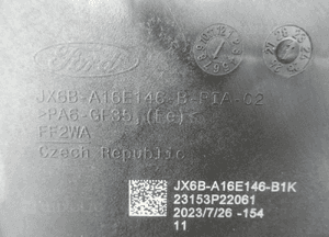 Pas przedni przód wzmocnienie czołowe roleta żaluzja ford focus MK4 iv JX6B-A16E146-B1K  JX6B-A16E146-B1J 14