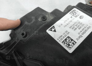 Mercedes A118 cla 118 bdb lampa przednia prawa przód 8