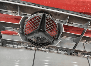 Mercedes c-klasa W204 lift grill atrapa kratka amg czarna oryginał 9