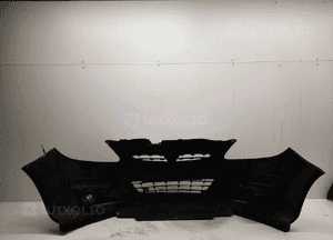 Zderzak przód przedni opel corsa d Z20R czarny halogeny 7