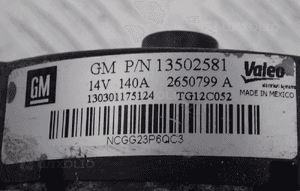 ALTERNATOR OPEL INSIGNIA 2.0 CDTI 13502581 DOSTĘPNE 3 SZTUKI 8