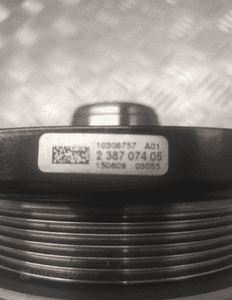 Bmw F20 F30 F36 koło pasowe B58 2387074 5