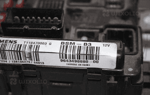 Peugeot 307 Citroen BSM B3 9643498880-00 2