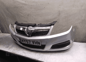Zderzak przód przedni opel vectra c lift fl Z157 srebrny 3