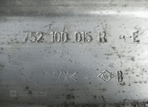 Belka zderzaka przednia przód renault scenic iii 3 752100015R 13