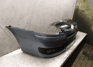 Zderzak przód przedni citroen C4 hb ezwd szary grafit halogeny 4
