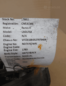 Lampa tył w klapę renault laguna ii (2000-2007) klape 2
